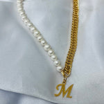 جنزير مع لولو طبيعي